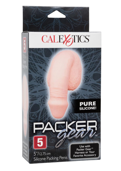 Calexotics Packer Gear Silicone Packing Penis 5" - Vanilla
