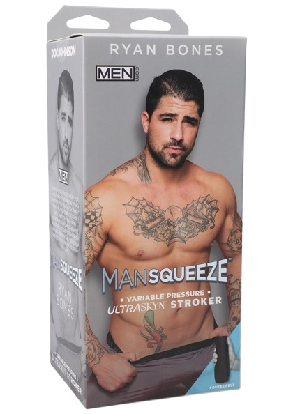 Man Squeeze Ryan Bones Ultraskyn Masturbator