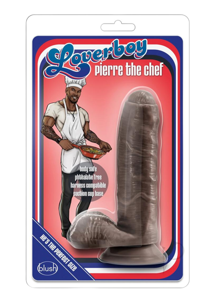 Loverboy Pierre The Chef Dildo with Balls 5.5"