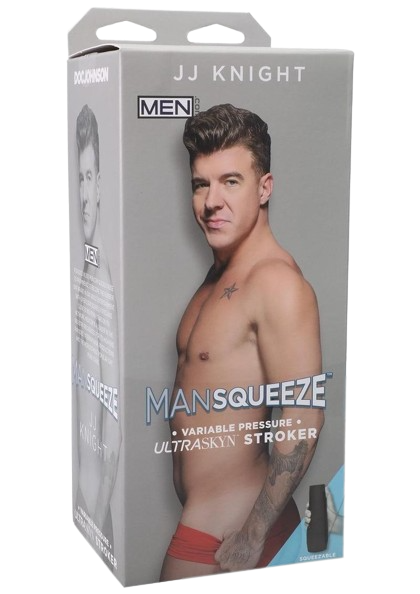 Man Squeeze JJ Knight Ultraskyn Masturbator