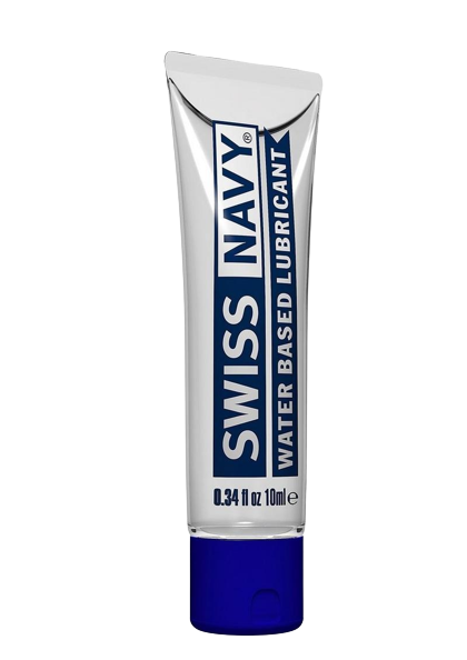 Swiss Navy Water-Based Lubricant (0.34 oz)