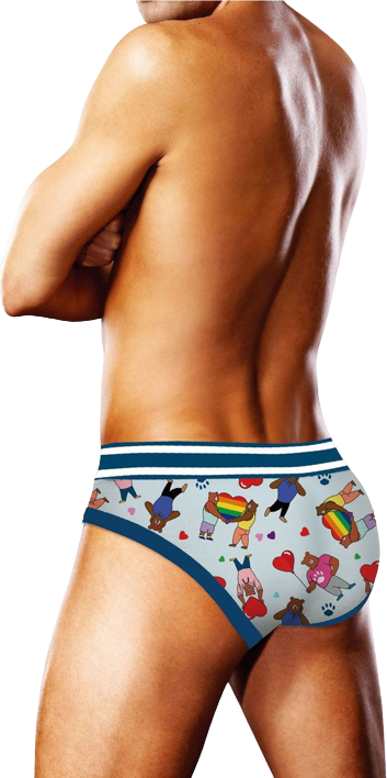 Prowler Bears with Hearts Brief