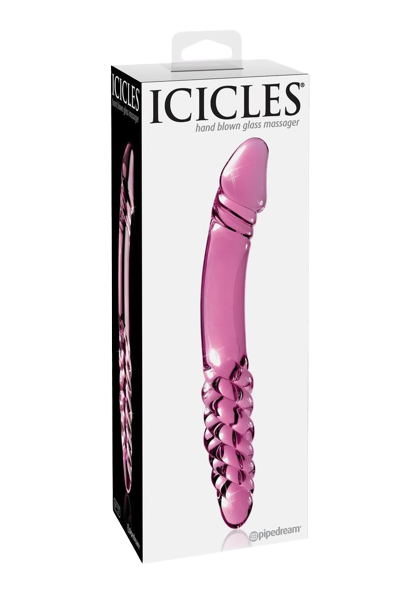 Icicles No. 57 Double-Sided Glass Dildo 9"