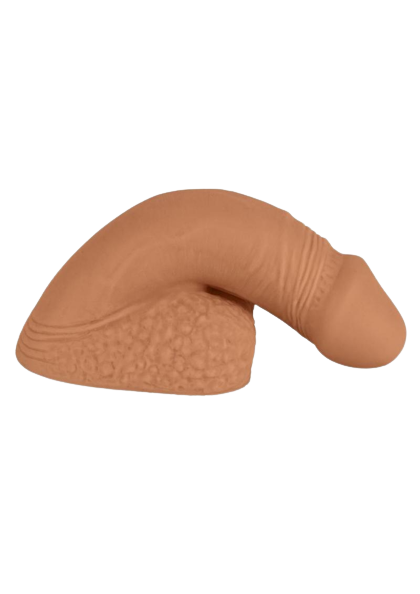 Calexotics Packer Gear Silicone Packing Penis 5" - Caramel