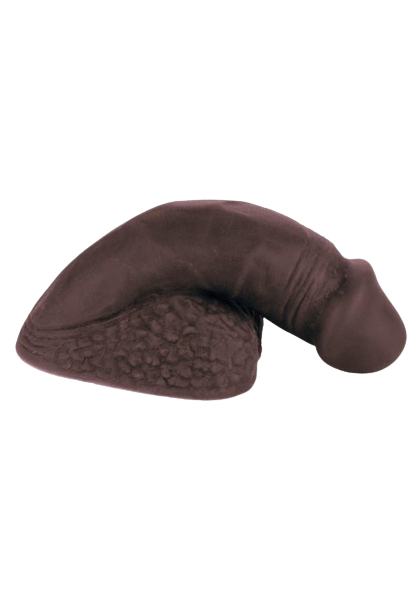 Calexotics Packer Gear Silicone Packing Penis 5" - Chocolate
