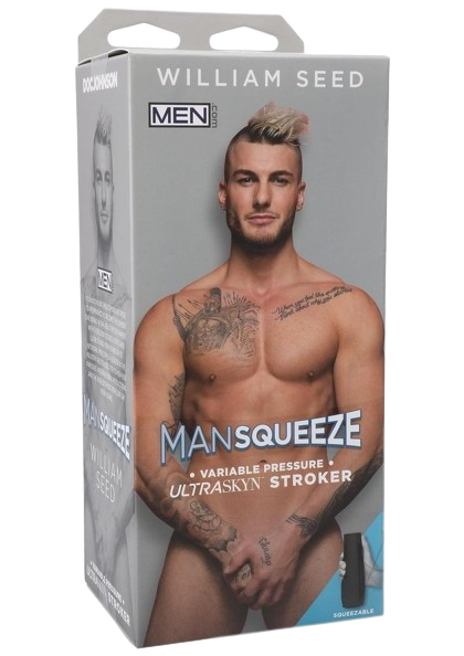 Man Squeeze William Seed Ultraskyn Masturbator