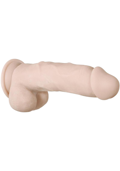 Girthy Poseable Dildo with Balls 6"