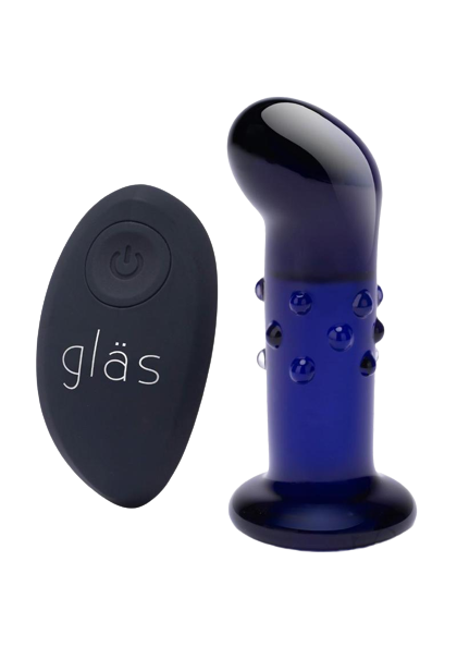 Glas Rechargeable Vibrating Glass Plug