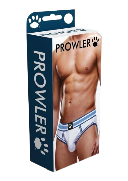 Prowler White/Blue Open Brief