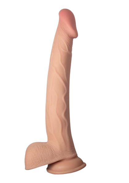 Realcocks Dual Layered Bendable Dildo 10"