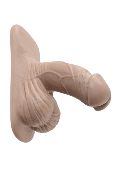 Gender X Silicone Packer Dildo 4" - Vanilla