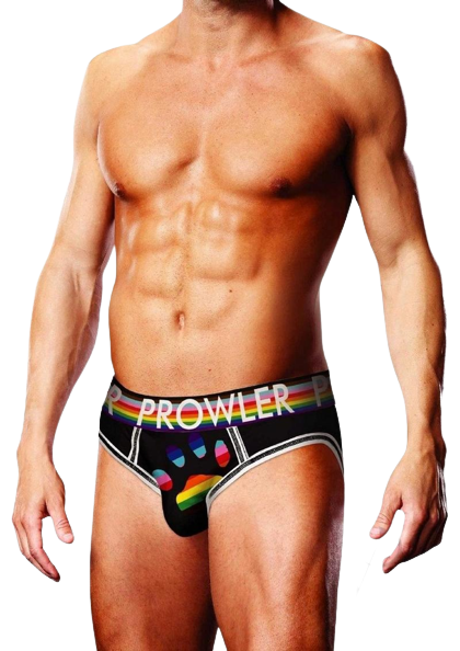 Prowler Black Oversized Paw Open Brief