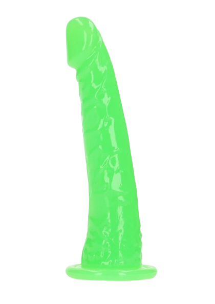 Slim Glow in the Dark Dildo 6"