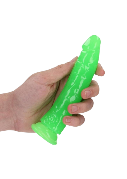 Slim Glow in the Dark Dildo 6"