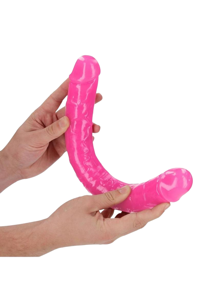RealRock Double Dong Glow in the Dark Dildo 15"
