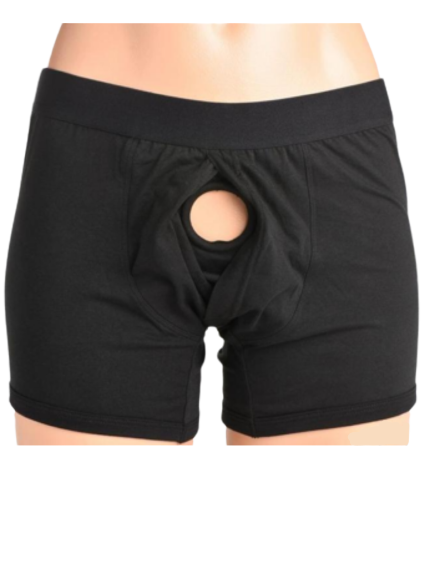 Strap U Incognito Boxer Harness with Hidden O-Ring - 2XL