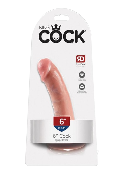 King Cock Dildo 6"