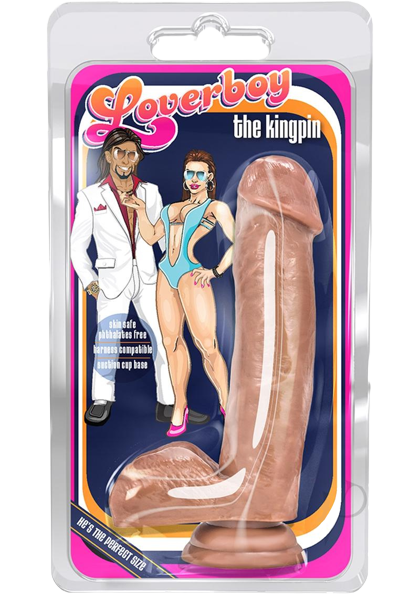 Loverboy The Kingpin Dildo with Balls 7"