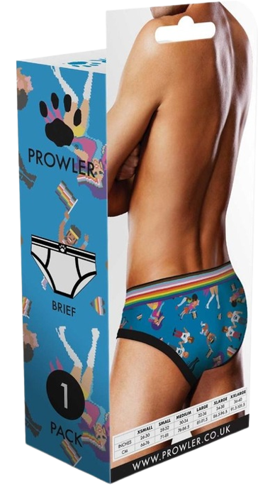Prowler Pixel Art Gay Pride Collection Brief