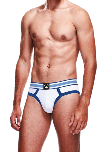 Prowler White/Blue Brief