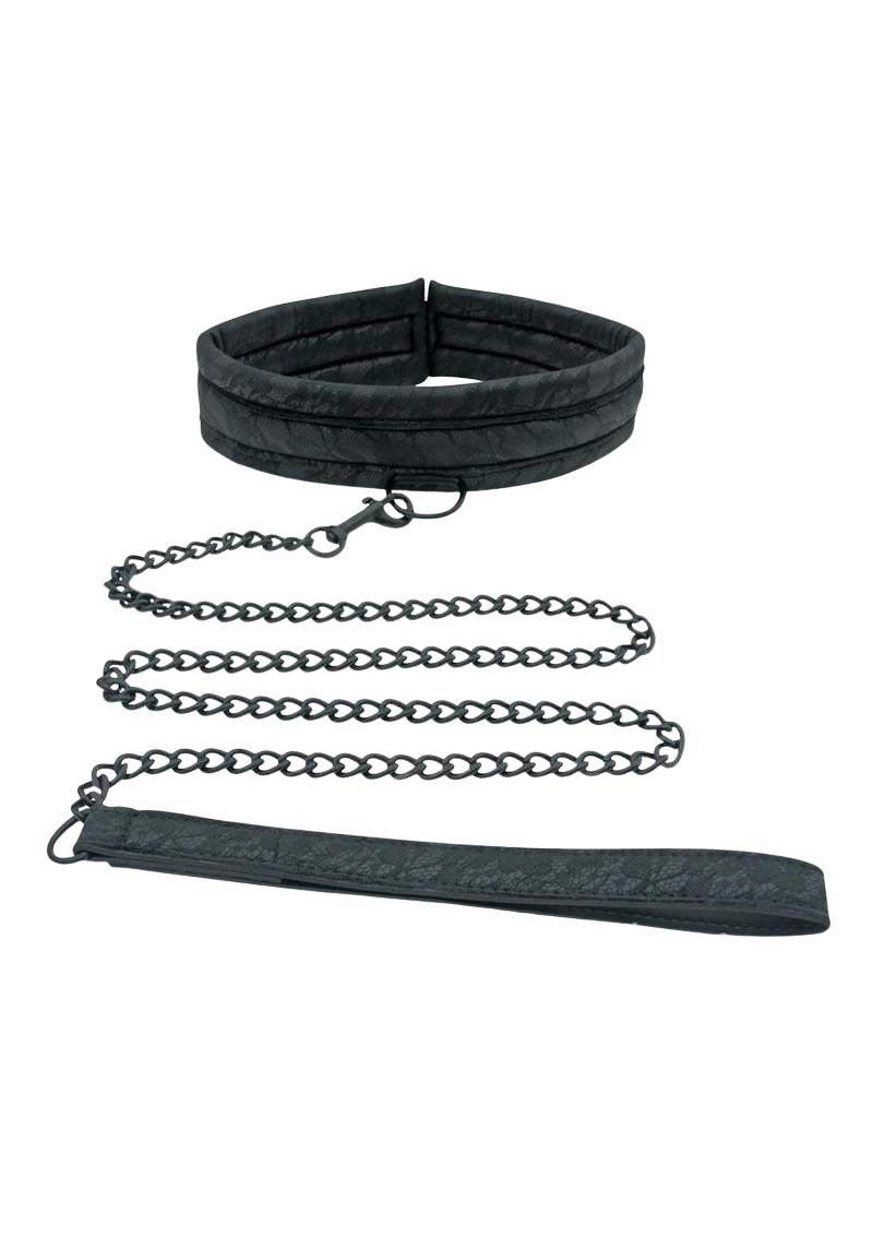 Midnight Lace Collar and Leash