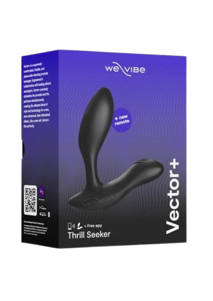 We-Vibe Vector+ Vibrating Prostate Massager + Remote Control