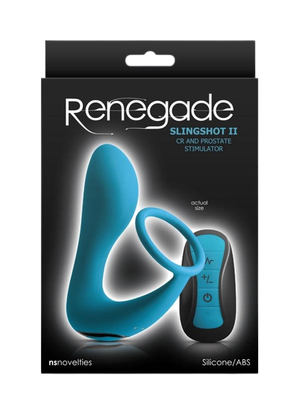 Renegade Slingshot II Cock Ring & Prostate Plug
