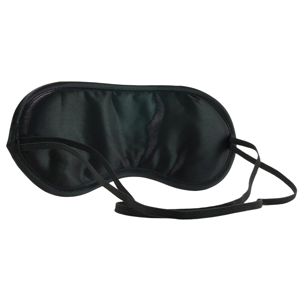 Satin Black Blindfold