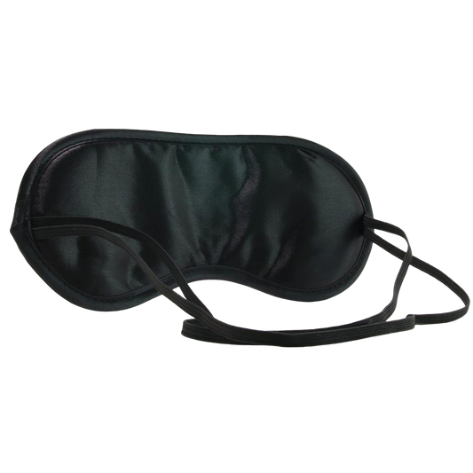 Satin Black Blindfold