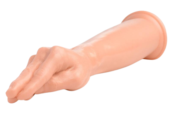 Master Series The Fister Hand and Forearm Dildo - Vanilla 15"