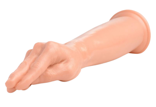 Master Series The Fister Hand and Forearm Dildo - Vanilla 15"