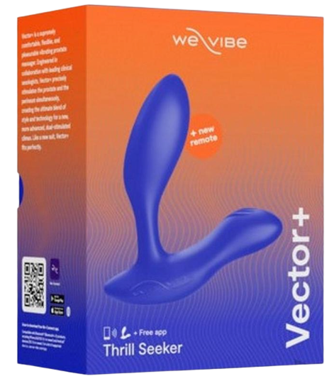 We-Vibe Vector+ Vibrating Prostate Massager + Remote Control